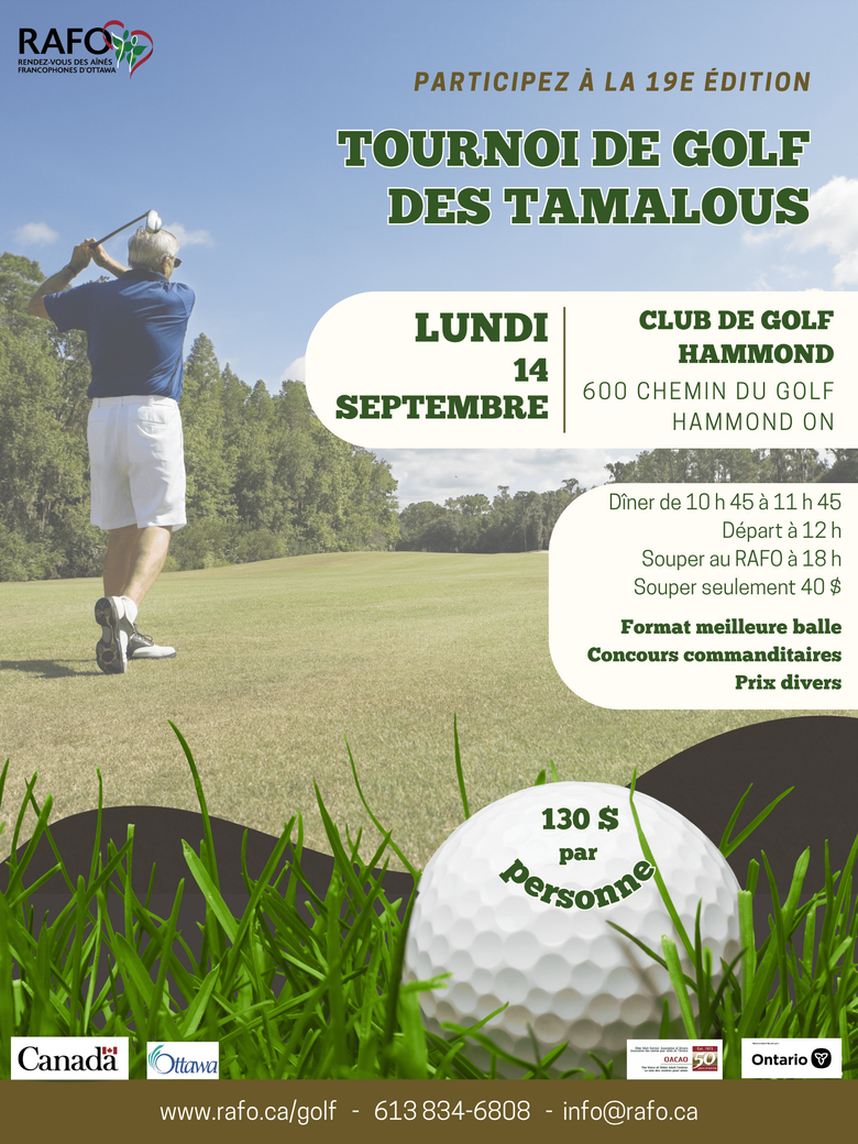 Tournoi de golf des Tamalous 2026