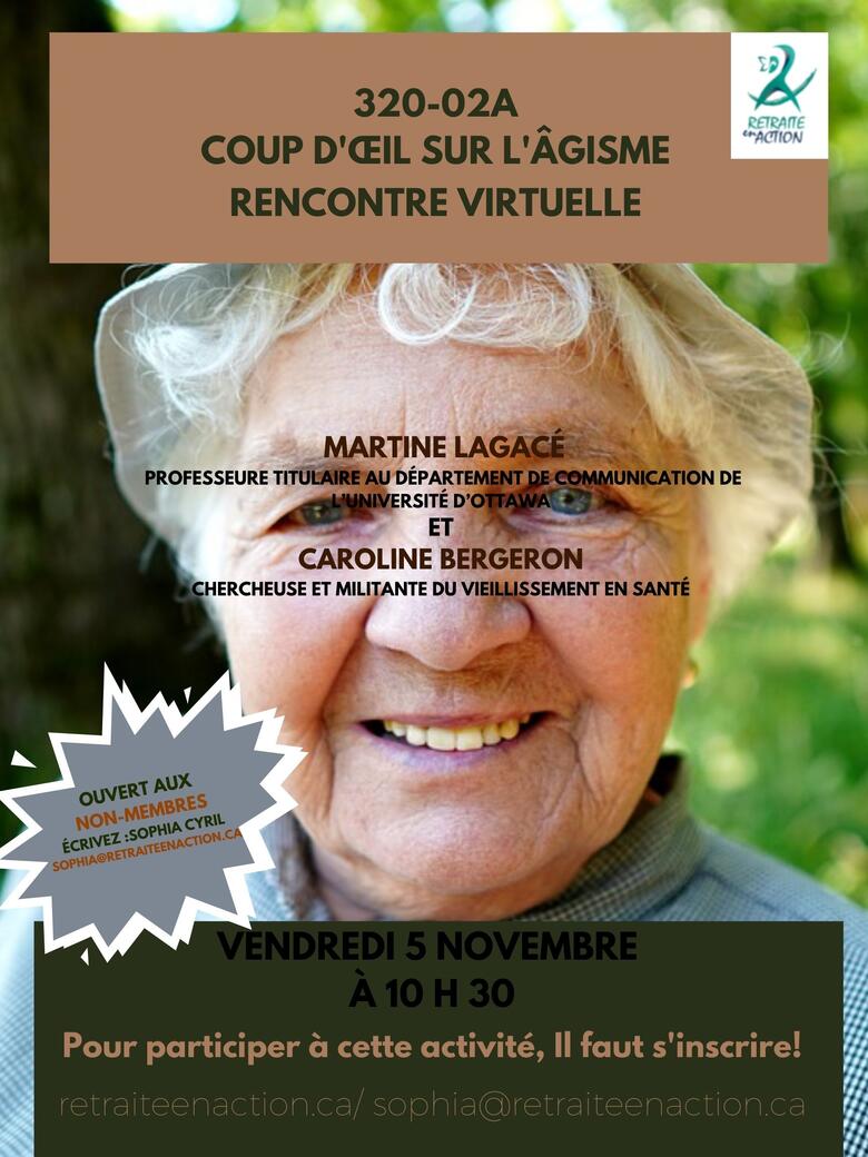 Coup d'oeil sur l'âgisme