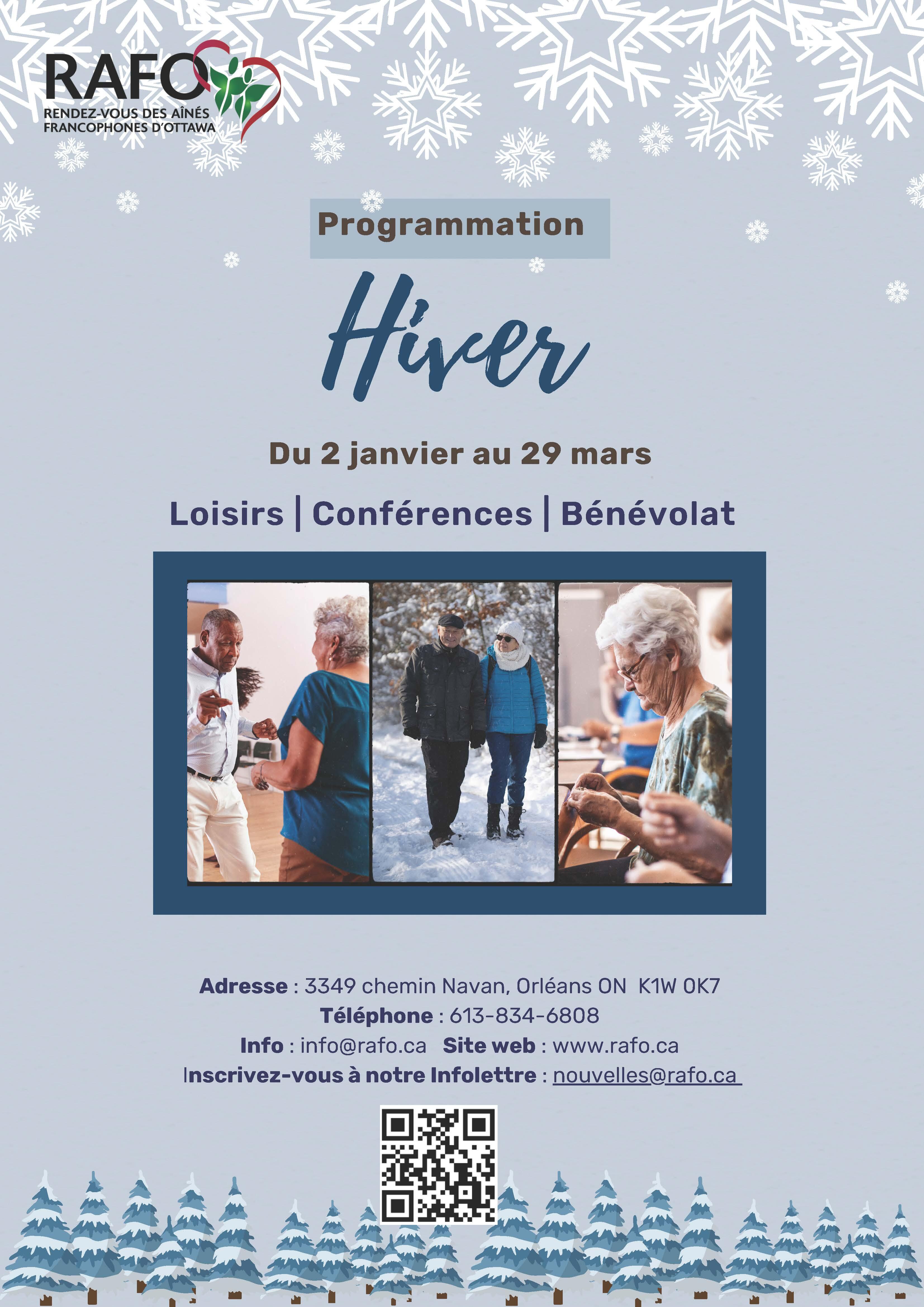 Programmation Hiver 2023-2024